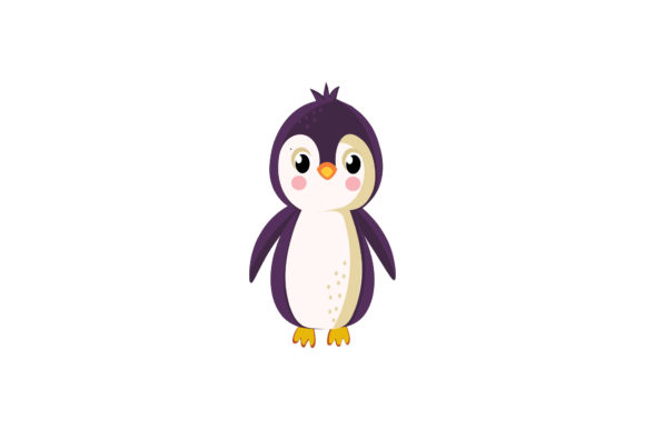 Adorable Penguin Illustration Vector for Creative Projects