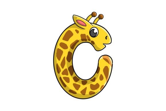 Animal Alphabet Letter G Illustration: A Designer's Toolkit