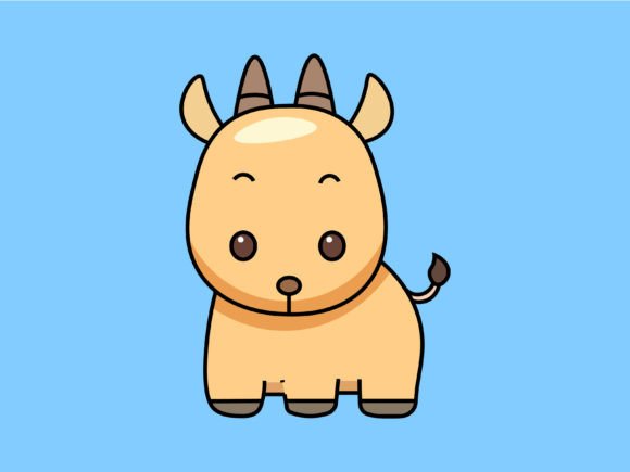 Animal Goat Illustrations: A Whimsical Design Asset