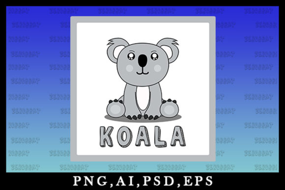 Bring Charming Character to Your Projects with Cute Kawaii Koala Clipart