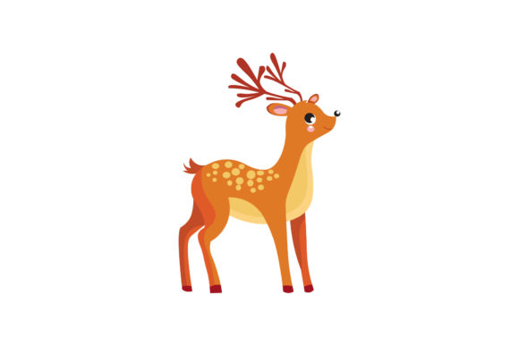 Charming Deer Illustrations: A Vector Set for Modern Designers