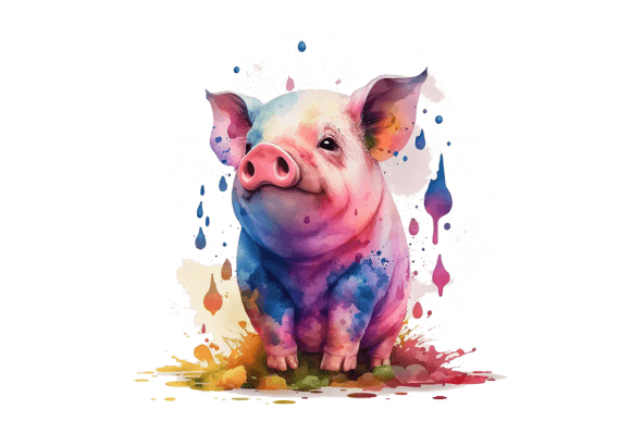 The Rustic Charm of Pig Farm Animal in Modern Design